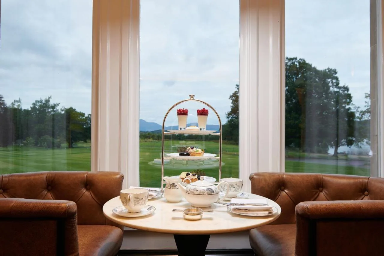 Afternoon tea by the window
